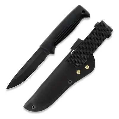 Peltonen Knives Nůž Sissipuukko M07 (PTFE 2024) Ranger Knife Black - kožené pouzdro FJP003