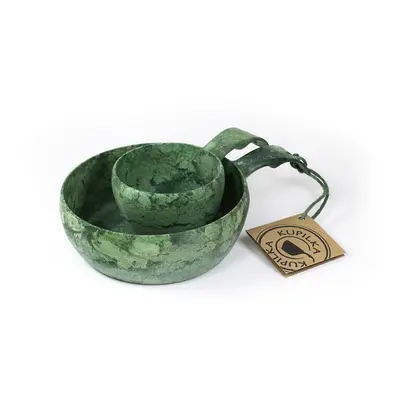 Kupilka sada KUKSA 210 ml + MISKA 550 ml - Conifer (GREEN)