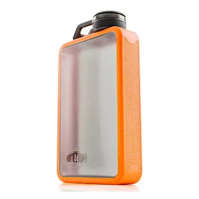 GSI Outdoors Butylka / placatka Boulder 10 Flask - Orange 296 ml