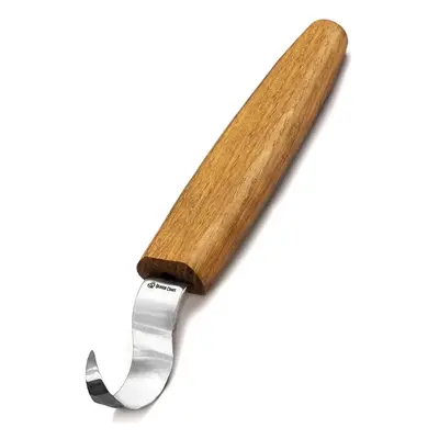 BeaverCraft Lžičkový nůž SK1Oak - Spoon Carving Knife 25 mm with Oak Handle Příslušenství: s kož