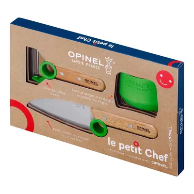 Opinel Dětský kuchařský set Le Petit Chef set - Zelený