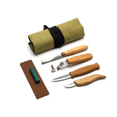 BeaverCraft Řezbářský set S43 - Spoon and Kuksa Carving Professional Set