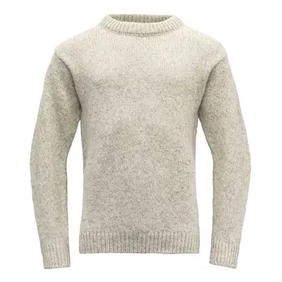 Devold Vlněný svetr Nansen Wool Sweater - Grey Melange