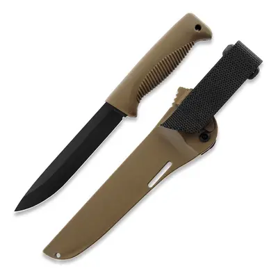 Peltonen Knives Nůž Sissipuukko M95 (PTFE 2024) Ranger Knife Coyote - kompozitní pouzdro FJP120