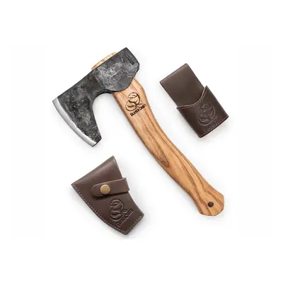 BeaverCraft Sekera Compact Long-Bearded Bushcraft Hatchet AX6 - 700 g