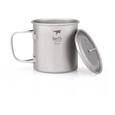 Keith Titanový hrnek s víčkem Mug 550 ml