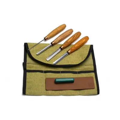 BeaverCraft Řezbářský set SC02 - Wood Carving Straight Chisel Set