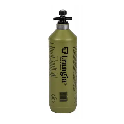 Trangia Plnící láhev na tekutá paliva s bezpečnostním ventilem Fuel bottle Olive 1l