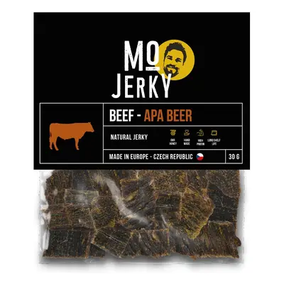 MO Jerky Sušené maso Hovězí jerky - Apa beer 30 g