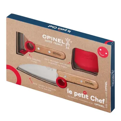 Opinel Dětský kuchařský set Le Petit Chef set - Červený