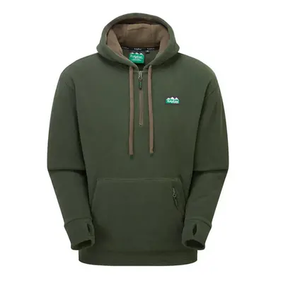 Ridgeline Mikina Ballistic Long Sleeved Fleece Hoodie - Deep Forest