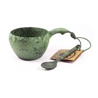 Kupilka KUKSA 210 ml + lžička - Conifer (GREEN)