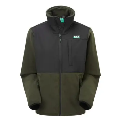 Ridgeline Mikina Hybrid Fleece - Olive & Black