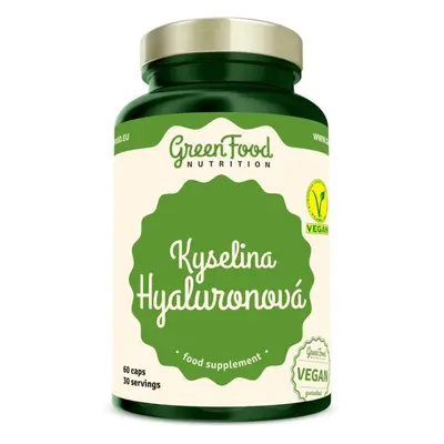 Kloubní výživa GreenFood Nutrition Kyselina Hyaluronová 60 kapslí