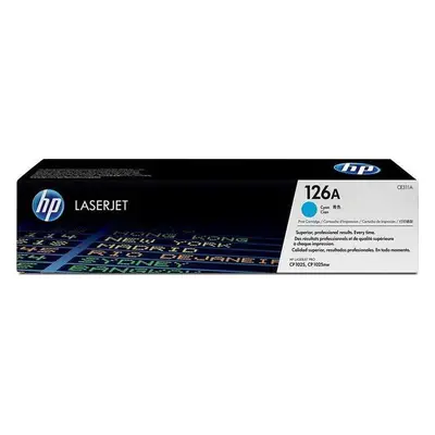 Toner HP CE311A č. 126A azurový originální