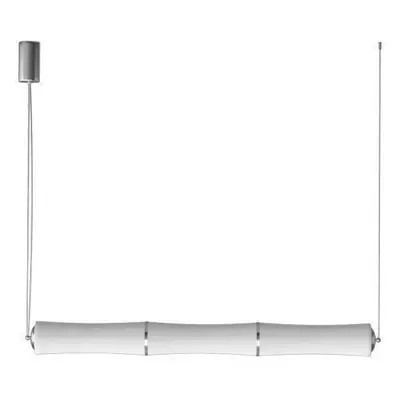 Stropní světlo Immax NEO BAMBOOS Smart závěsné svítidlo 135cm 45W bílé, Zigbee 3.0