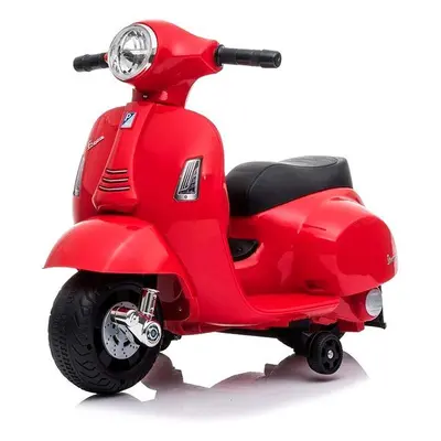 Dětská elektrická motorka Vespa GTS Red