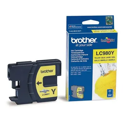 Cartridge Brother LC-980Y žlutá