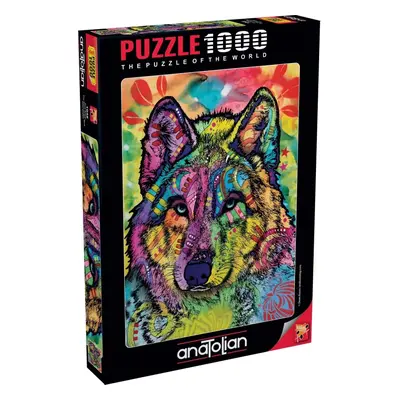 Puzzle Anatolian Puzzle Vlčí pohled 1000 dílků