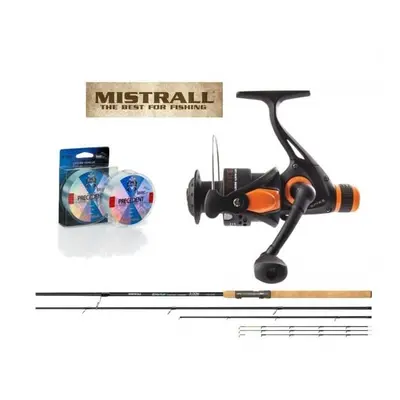 Mistrall Feederový set Stratus Method Feeder 3,3m 60g + vlasec ZDARMA