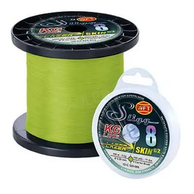 WFT Šňůra Sligg 8 Chartreuse 150m 0,14mm 14kg