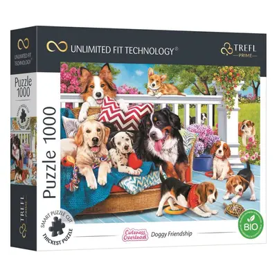 Puzzle Trefl Puzzle UFT Cuteness Overload: Psí přátelství 1000 dílků