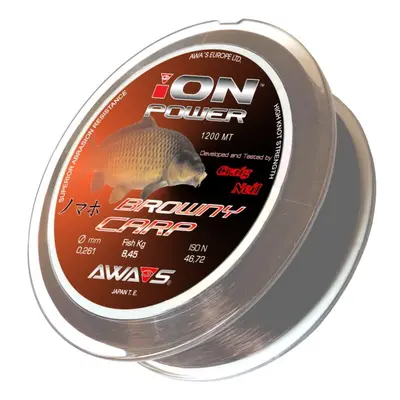 AWA-S Vlasec Ion Power Browny Carp 1200m 0,261mm 8,45kg