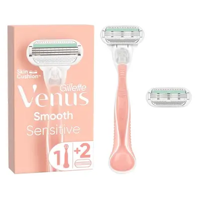 Dámský holicí strojek GILLETTE Venus Sensitive Smooth + hlavice 2 ks