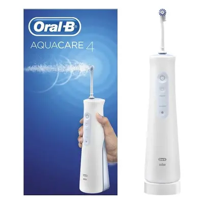 Elektrická ústní sprcha Oral-B Aquacare 4 + Oral-B iO Series 8 Black Onyx magnetický zubní kartá