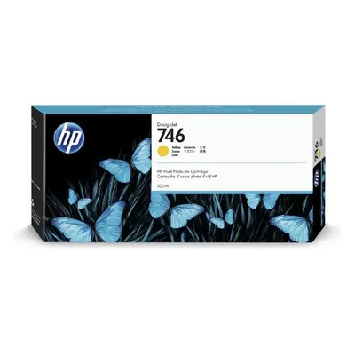 HP originální ink P2V79A, HP 746, yellow, 300ml, HP HP DesignJet Z6, Z9+