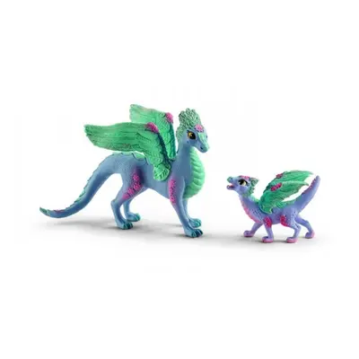 Schleich 70592 Květinový drak s mládětem