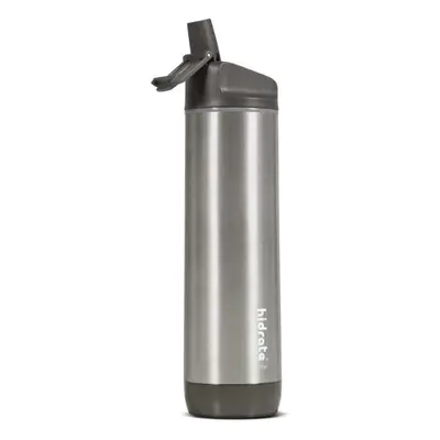 Chytrá láhev HidrateSpark Steel – chytrá lahev s brčkem, 620 ml, stainless