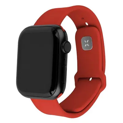 Řemínek FIXED Silicone Sporty Strap pro Apple Watch 38/40/41mm červený