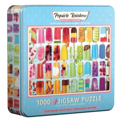 Puzzle Eurographics Puzzle v plechové krabičce Nanuková duha 1000 dílků