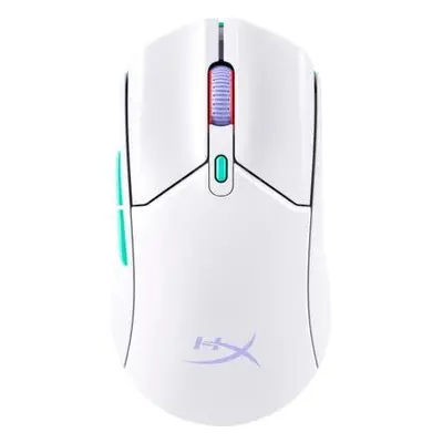 Herní myš HyperX Pulsefire Haste 2 Core Wireless, bílá