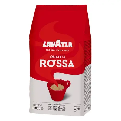 Káva Lavazza Qualita Rossa, zrnková, 1000g