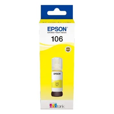 Inkoust do tiskárny Epson 106 Eco Tank žlutá