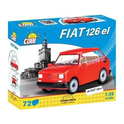 Stavebnice Cobi Polský Fiat 126p