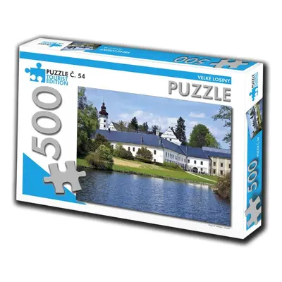 Puzzle Tourist edition Puzzle Velké Losiny 500 dílků (č.54)