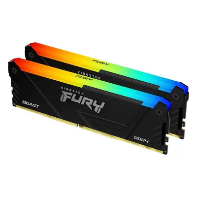 Operační paměť Kingston FURY 32GB KIT DDR4 3600MHz CL18 Beast Black RGB