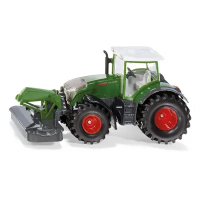 Kovový model Siku Farmer - traktor Fendt 942 Vario s předním sekacím nástavcem 1:50