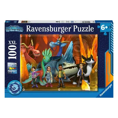 Puzzle Ravensburger Puzzle 133796 Jak Vycvičit Draka: The Nine Realms 100 Dílků