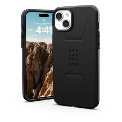 Kryt na mobil UAG Civilian MagSafe Black iPhone 15 Plus