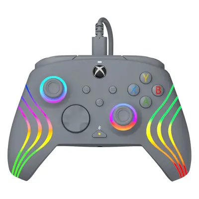 Gamepad PDP Afterglow Wave Wired Controller - Grey - Xbox