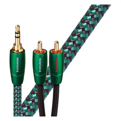 Audioquest Evergreen JR 3,0 m - audio kabel 3,5 mm jack samec - 2 x RCA