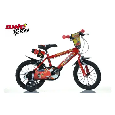 DINO Bikes - Dětské kolo 16"" Cars 2022