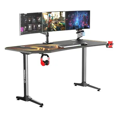 Herní stůl ULTRADESK Frag XXL zlatý