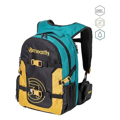 Turistický batoh Meatfly Ramble Dark Jade/Camel 26 l