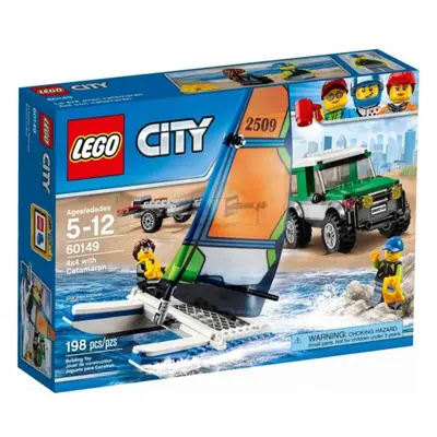 LEGO® CITY 60149 4x4 s katamaránem