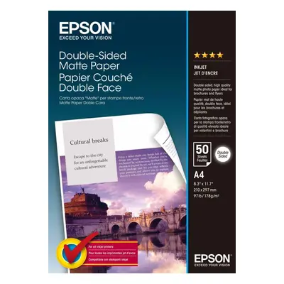 Fotopapír Epson Double-Sided Matte Paper - A4 - 50 listů